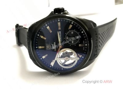 Buy Replica Tag Heuer Grand Carrera Pendulum watch Black Steel